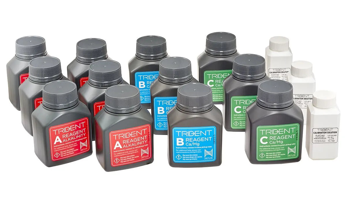 Neptune Systems - Apex Trident Reagent Kit (6 Month Supply) - Reefamorous