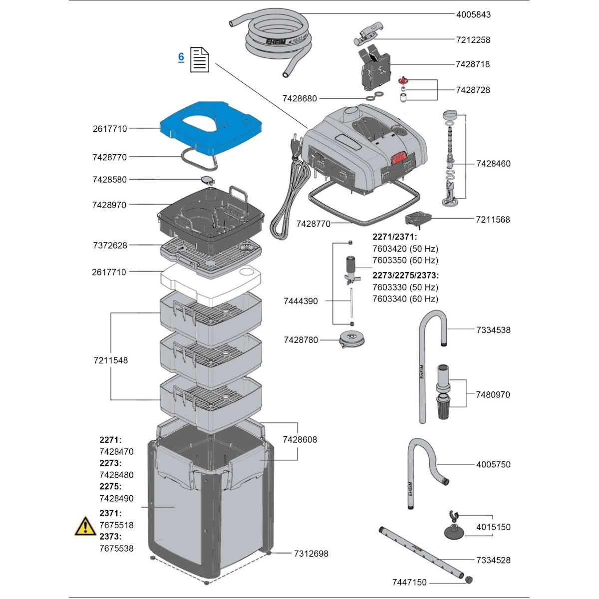 Eheim - Eheim - professionel 4+ 600 external filter - Reefamorous