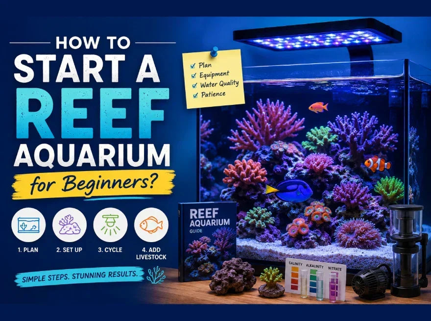 How to start a reef aquarium for beginners