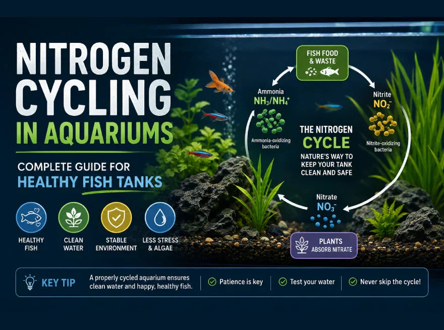 Nitrogen Cycling in Aquariums – Complete Guide for Healthy Fish Tanks