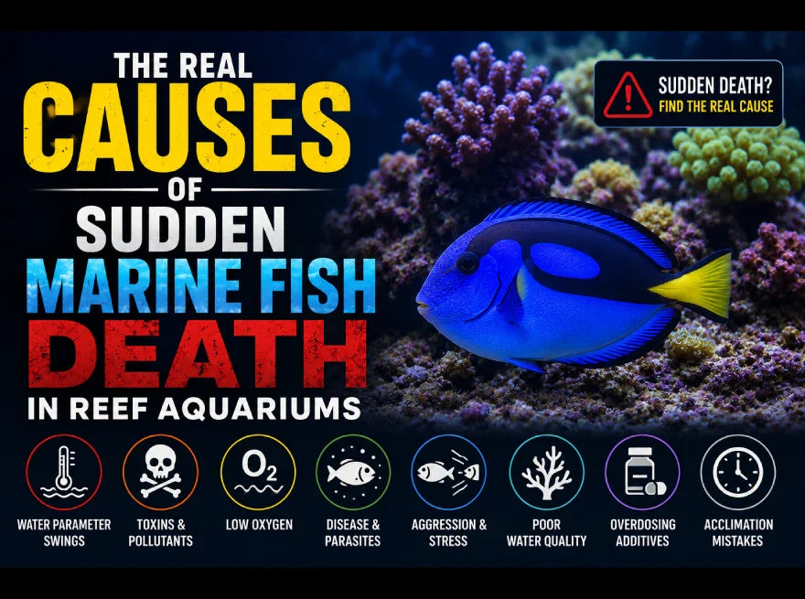 The Real Causes of Sudden Marine Fish Death in Reef Aquariums