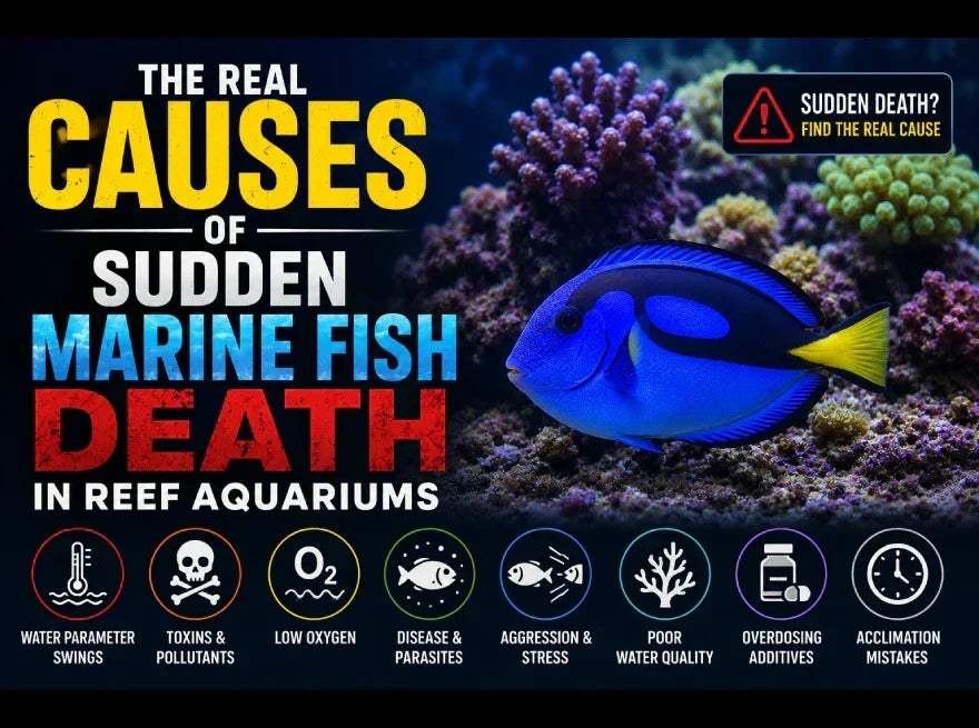 The Real Causes of Sudden Marine Fish Death in Reef Aquariums