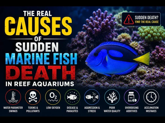 The Real Causes of Sudden Marine Fish Death in Reef Aquariums
