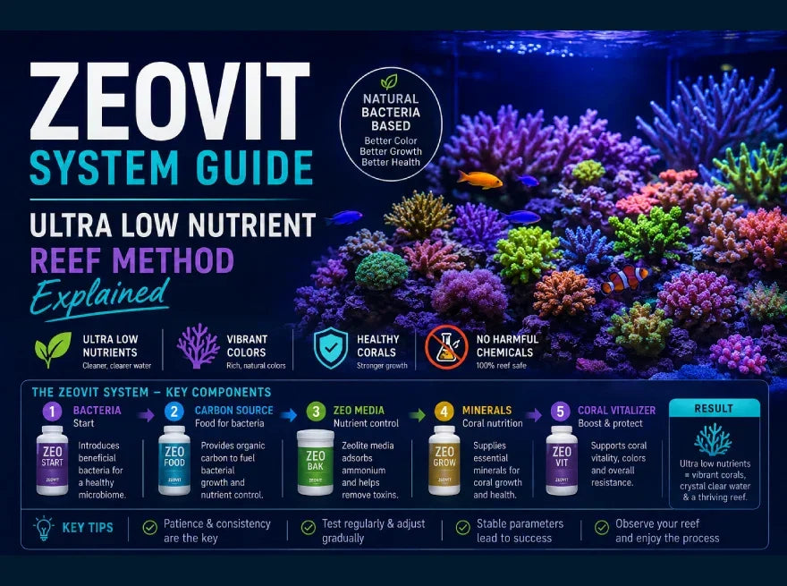 Zeovit System Guide – Ultra Low Nutrient Reef Method Explained