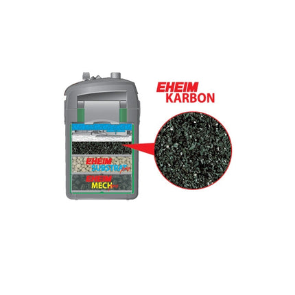 Eheim - Eheim - KARBON 1l + net bag filter media - Reefamorous