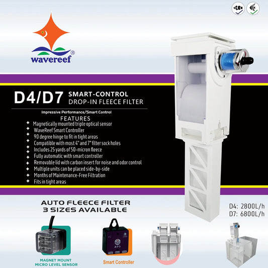 Automatic Roller Filter - D4: 2800L/h