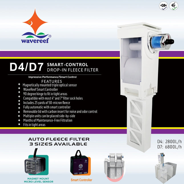 Automatic Roller Filter - D4: 2800L/h