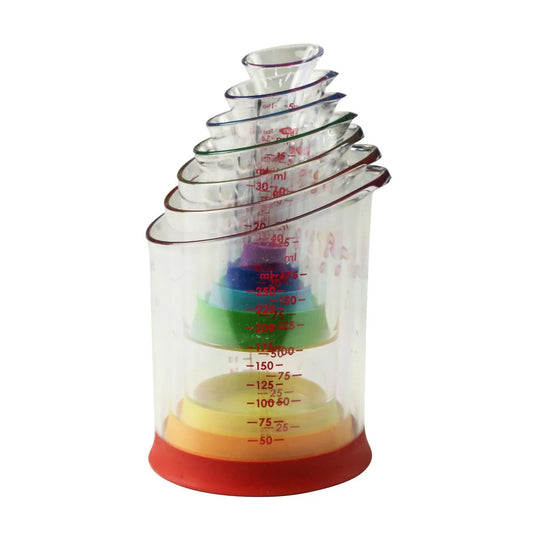 OXO Good Grips - OXO Good Grips - 7-Piece Liquid Measuring Beaker Set - Reefamorous