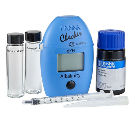 Hanna Instruments - Hanna Instruments - Alkalinity DKH Colorimeter HI772 Hanna Checker - Marine Water - Reefamorous