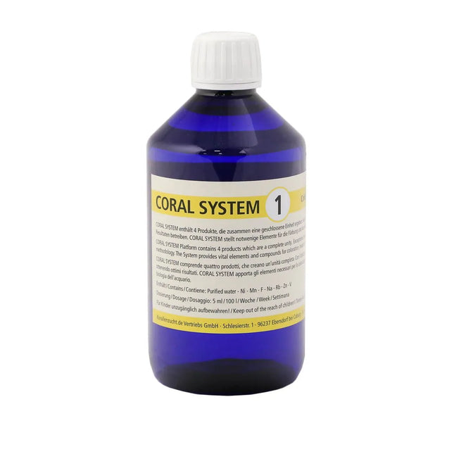Korallen Zucht - Coral System Coral System Set 1 2 3 4 500 ML - Reefamorous
