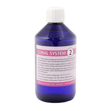 Korallen Zucht - Coral System Coral System Set 1 2 3 4 500 ML - Reefamorous