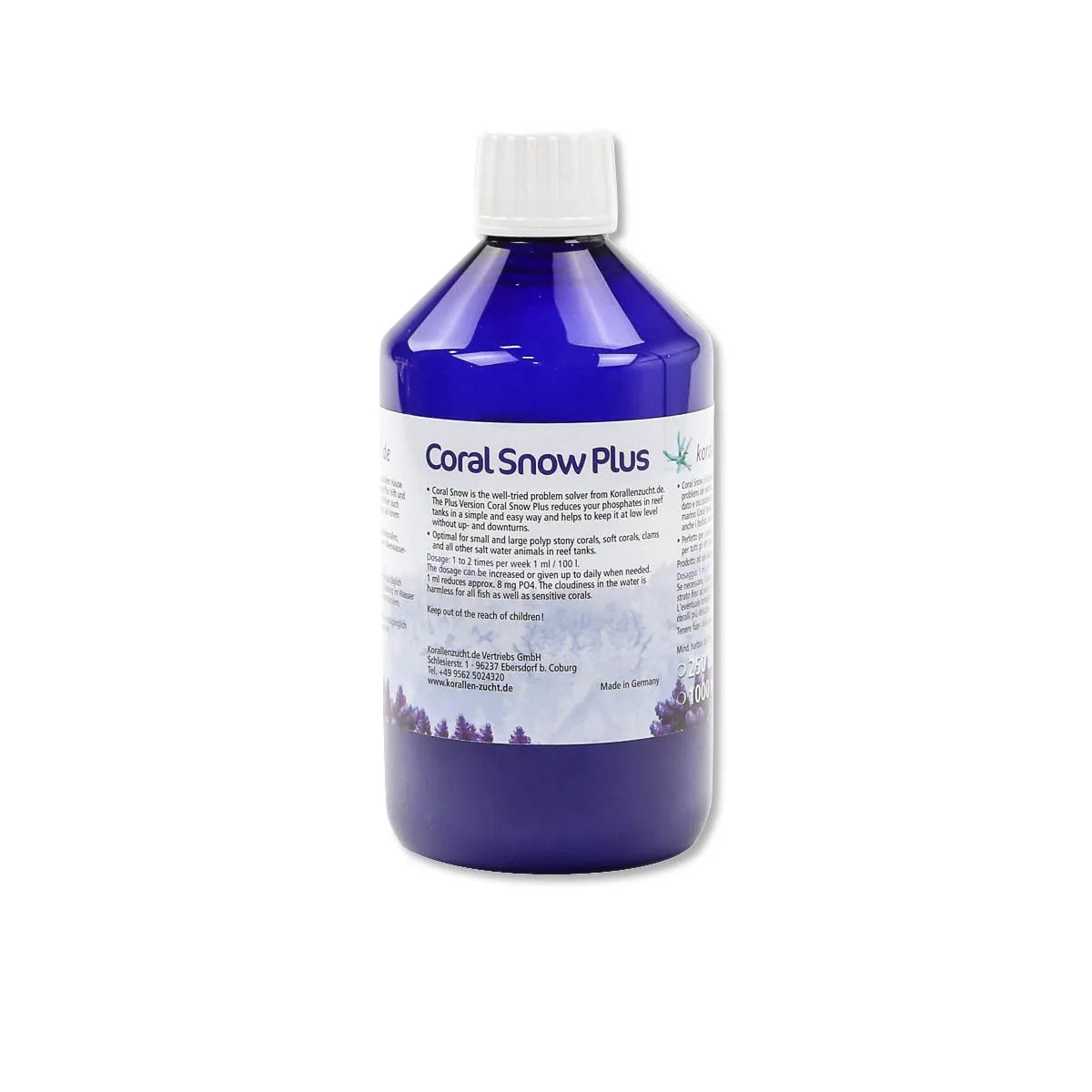 Korallen Zucht - Korallen Zucht - Coral Snow Plus - 250 mL - Reefamorous