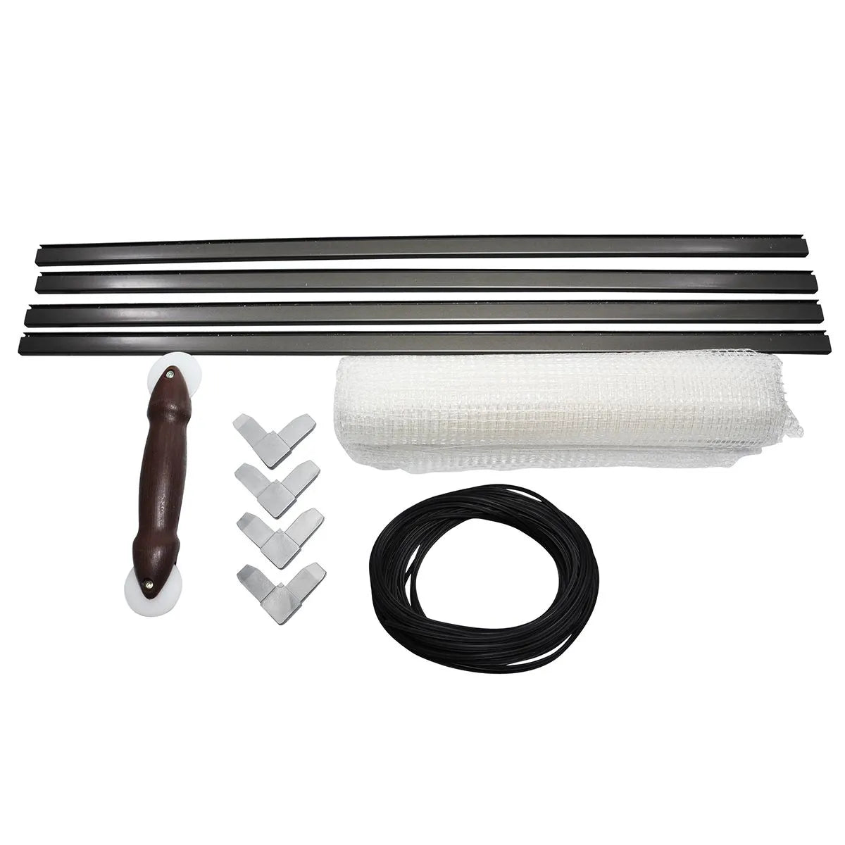 Bulk Reef Supply - Bulk Reef Supply - DIY Aquarium Screen Top Kits for Rimless Tanks - 1/4" Netting 120cm 4Ft - Reefamorous