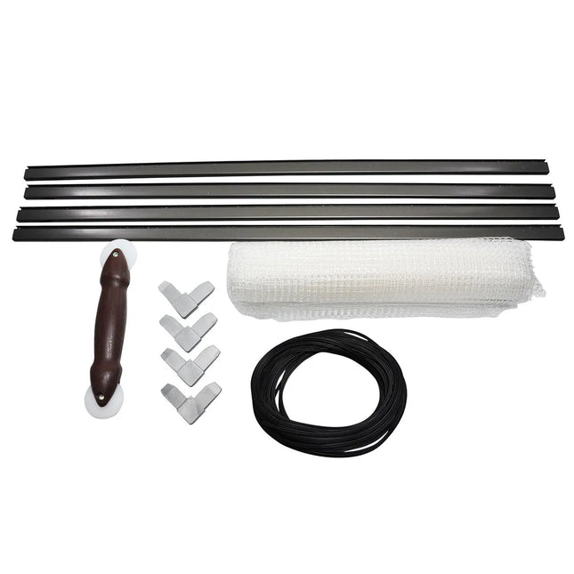 Bulk Reef Supply - Bulk Reef Supply - DIY Aquarium Screen Top Kits for Rimless Tanks - 1/4" Netting 120cm 4Ft - Reefamorous