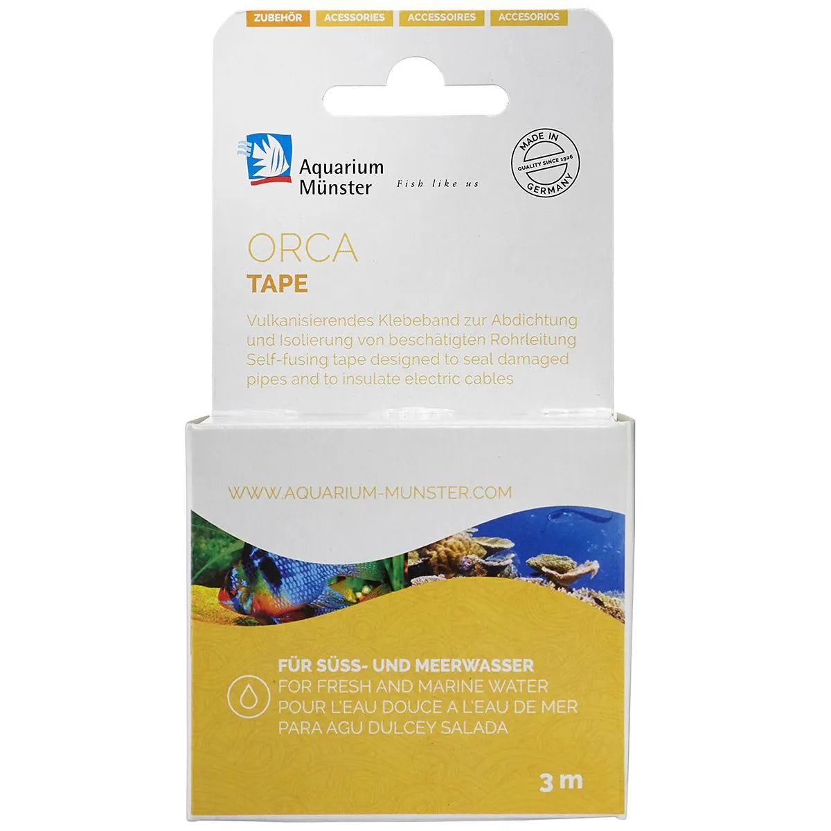 Aquarium Munster - Aquarium Münster - Orca Tape - Emergency Repair Tape - Reefamorous