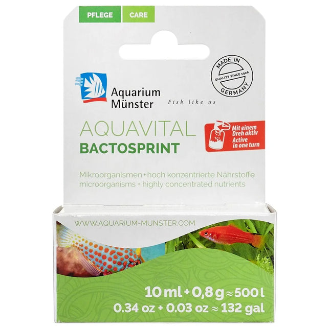 Aquarium Munster - Aquarium Münster - Aquavital Bactosprint for 100 - 500 l - Reefamorous