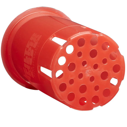ReefAmorous - High Flow Flexible Filter Media Cup - 4 inch - RED - Reefamorous