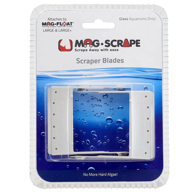 Mag-Float - Mag Float - Large/Large+/XL Mag Float Glass Scraper Blades 2 pack - Reefamorous