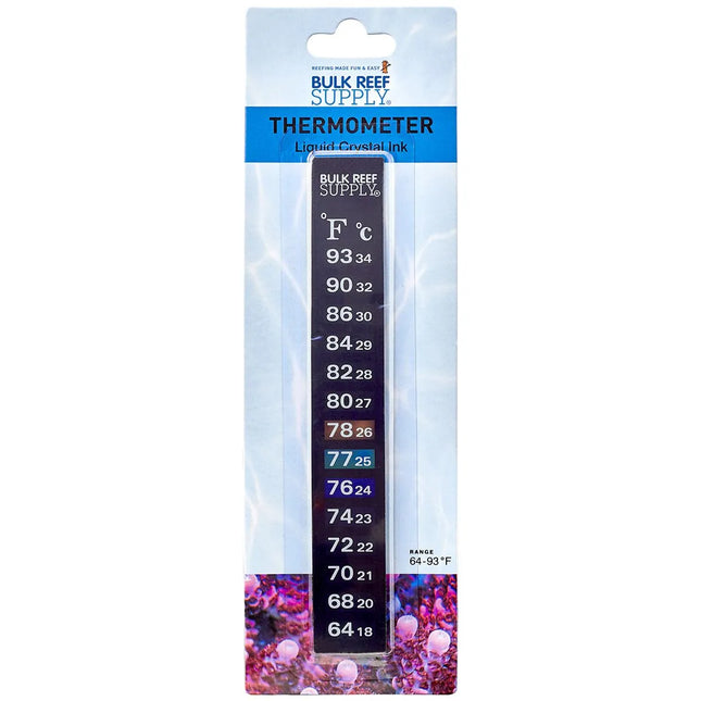 Bulk Reef Supply - Stick-On Thermometer - Reefamorous