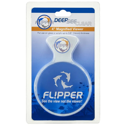 Flipper - Flipper - DeepSee Magnetic Aquarium Viewer 4 inches - Reefamorous