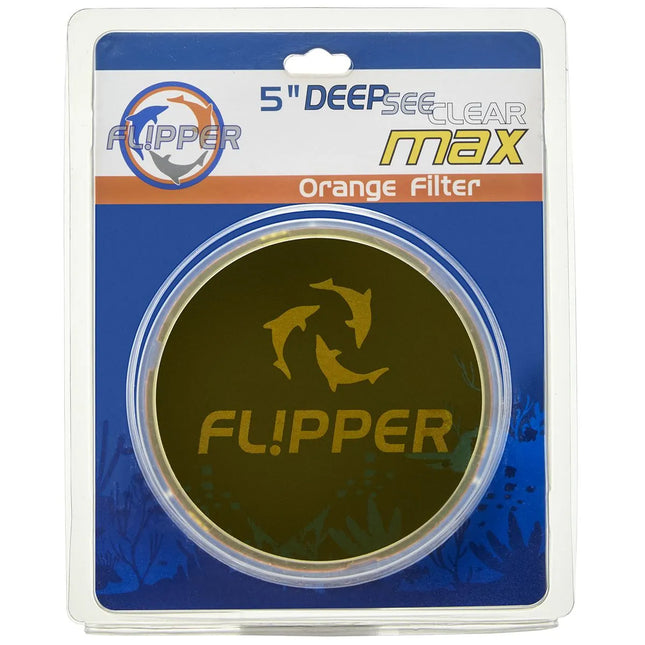 Flipper - Orange Filter Lens for DeepSee Clear Max 5" Magnified Viewer - Reefamorous