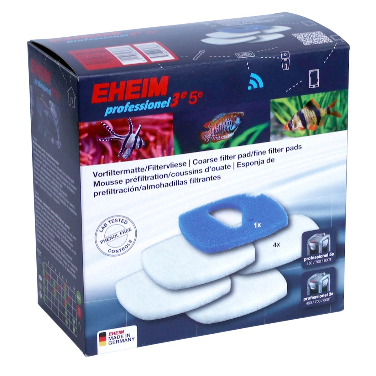 Eheim - Eheim - coarse/fine filter pad f. professionel 5e 450/700/600T - Reefamorous