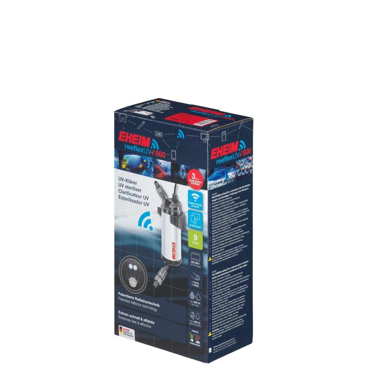 Eheim - reeflexUV+e 500 UV-steriliser - Reefamorous