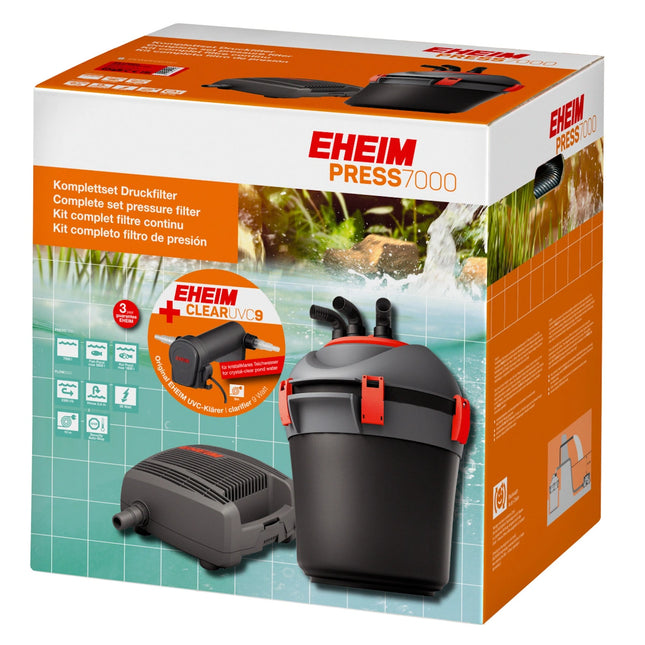 Eheim - PRESS7000 pond filter with CLEARUVC9W - Reefamorous