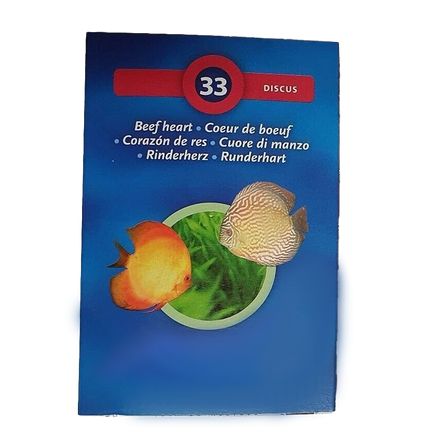 3F - 3F - Beefheart Frozen Fish Food 100g - Reefamorous