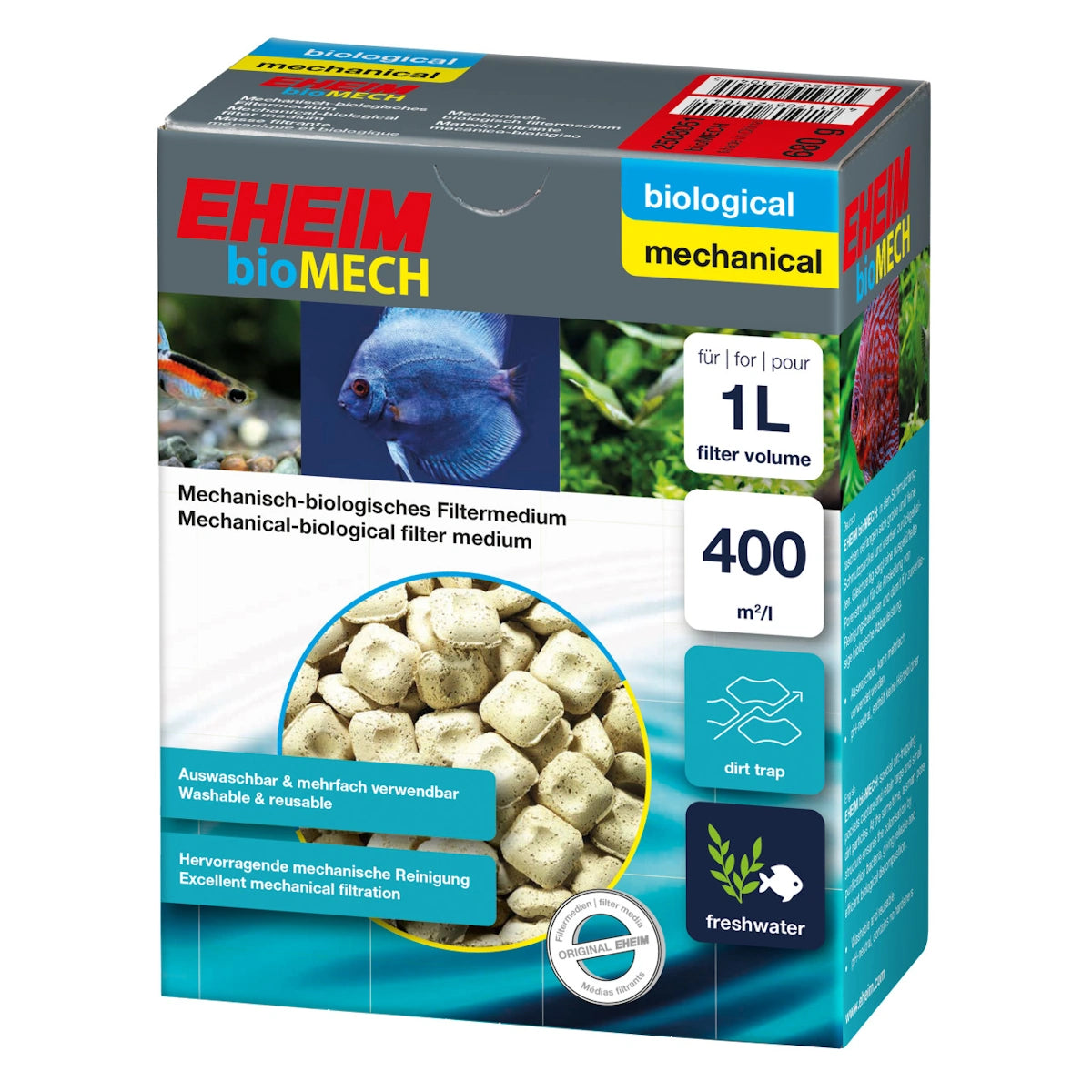Eheim - Eheim - bioMECH 680g - 1l filter media - Reefamorous