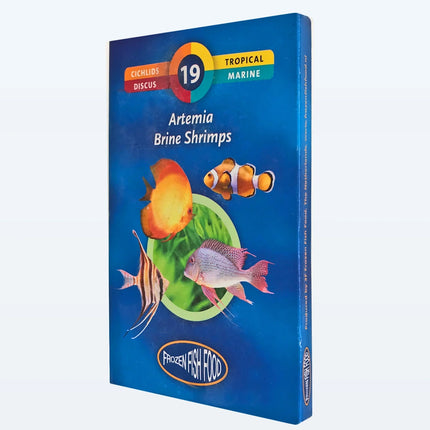 3F - 3F - Artemia Brine shrimp Frozen Fish Food - 100gm - Reefamorous