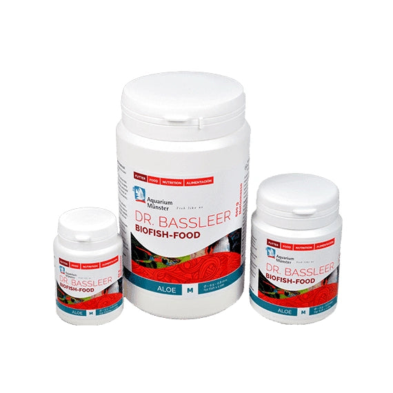 Aquarium Munster - Aquarium Münster - Dr. Bassleer Biofish Food - Aloe Formula - 60g - Medium Pellet - Reefamorous
