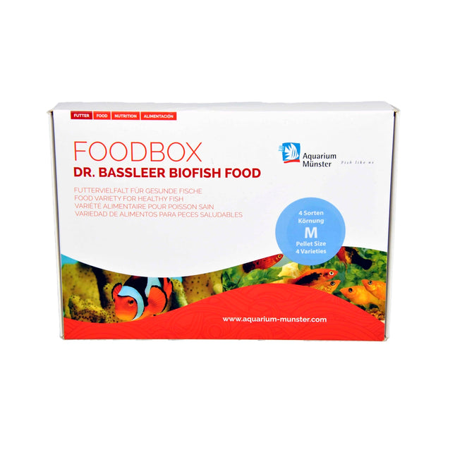 Aquarium Munster - Aquarium Münster - Dr. Bassleer Biofish Food - FoodBox 60grm, 4cans - Reefamorous