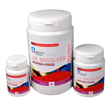 Aquarium Munster - Aquarium Münster - Dr. Bassleer Biofish Food - FUCO - 60g - Medium Pellet - Reefamorous