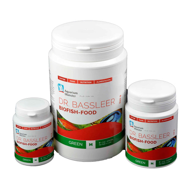 Aquarium Munster - Aquarium Münster - Dr. Bassleer Biofish Food - Green Formula - 150 g - Medium Pellet - Reefamorous