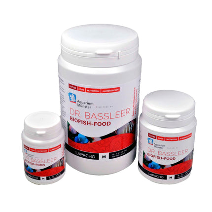 Aquarium Munster - Aquarium Münster - Dr. Bassleer Biofish Food - LAPACHO Formula - 60g - Medium Pellets - Reefamorous