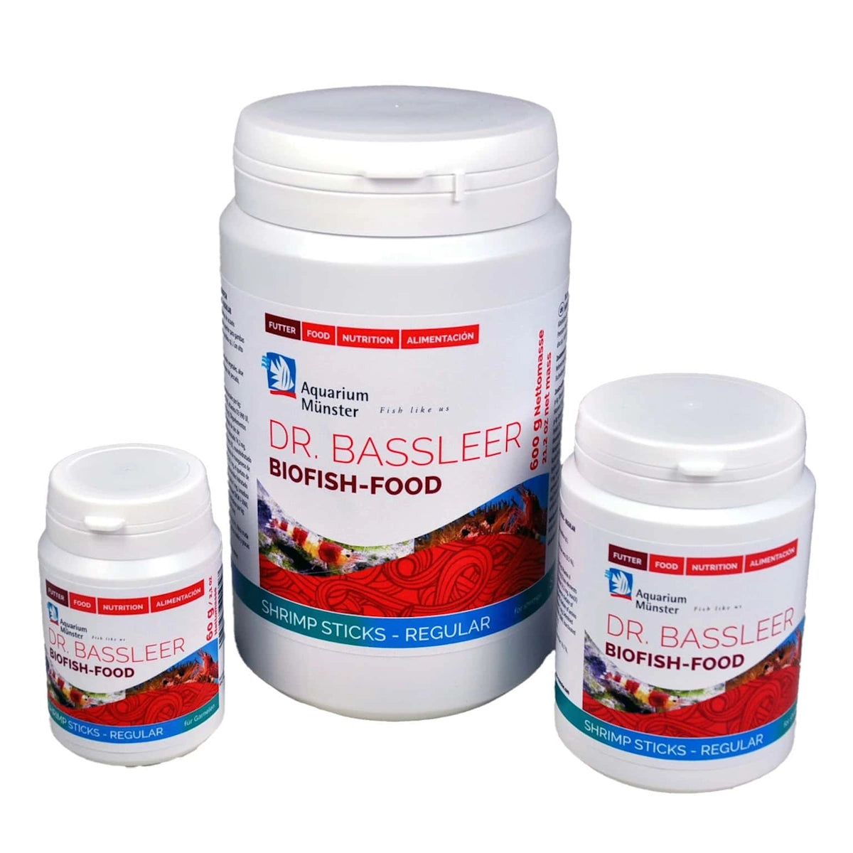 Aquarium Munster - Aquarium Münster - Dr. Bassleer Biofish Food - Shrimps Sticks - 60g - Reefamorous