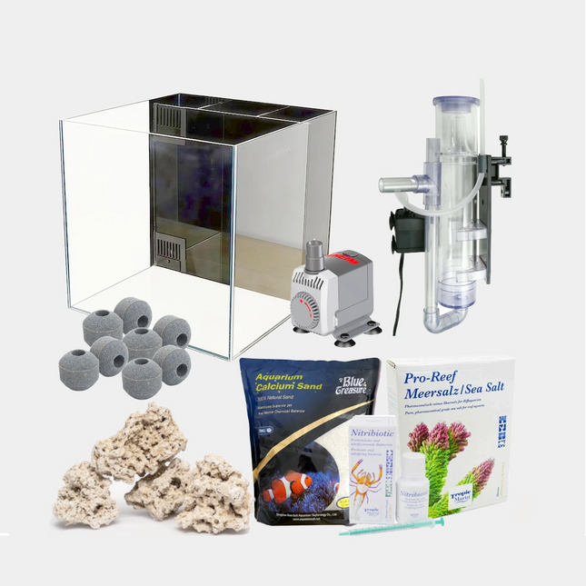 J&Y - J&Y - Aquarium Set - AQUA+ CUBE-40 – Back Filter System - Reefamorous