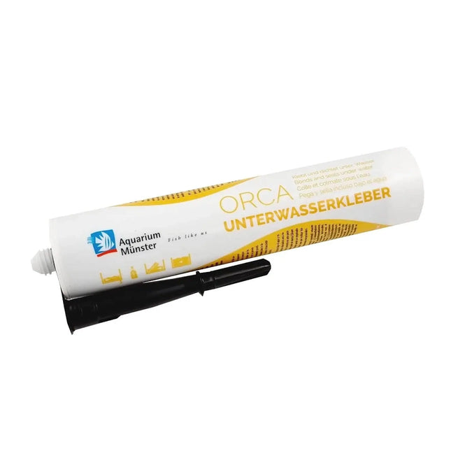 Aquarium Munster - Aquarium Münster - orca underwater glue black 450 g - Reefamorous