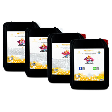 Modern Reef - All-in-one Proportional Consumption Reef-Keeping System 7.7x High Concentrate (RKS 7.7x) 4x5L Set - Reefamorous