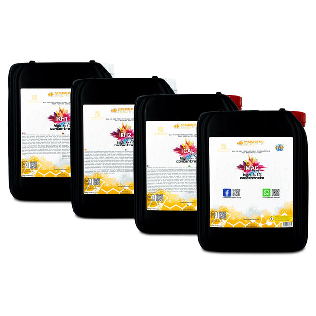 Modern Reef - All-in-one Proportional Consumption Reef-Keeping System 7.7x High Concentrate (RKS 7.7x) 4x5L Set - Reefamorous