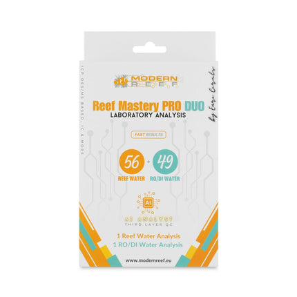 Modern Reef - Reef Water Analysis Pro Duo (1 Reef Water Analysis Pro + 1 RO/DI Water Analysis Pro) 1-pack - Reefamorous