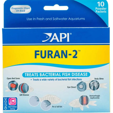 API - API Furan-2 Medication - 10ct Powder Packets - Reefamorous