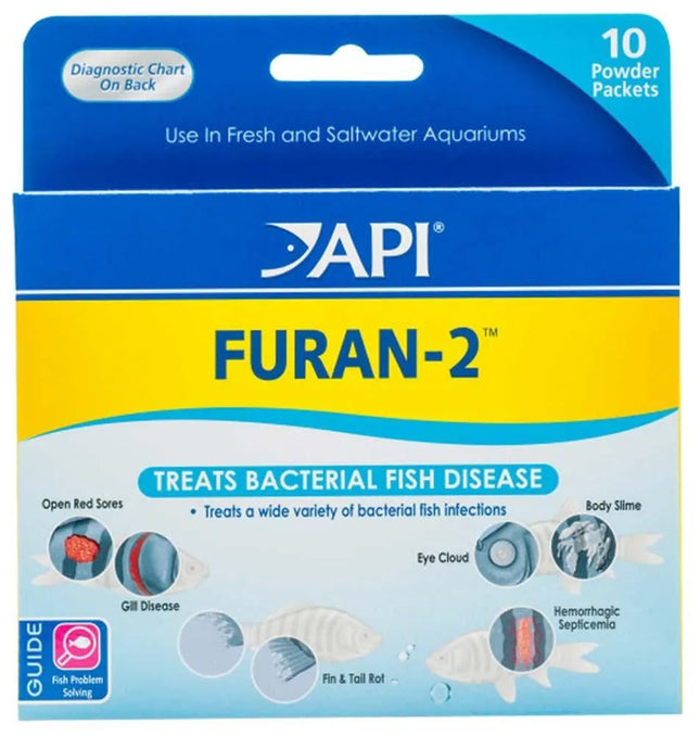 API - API Furan-2 Medication - 10ct Powder Packets - Reefamorous