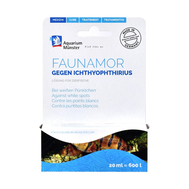 Aquarium Munster - Aquarium Münster - FAUNAMOR 20 ML - For ICH Freshwater - Reefamorous