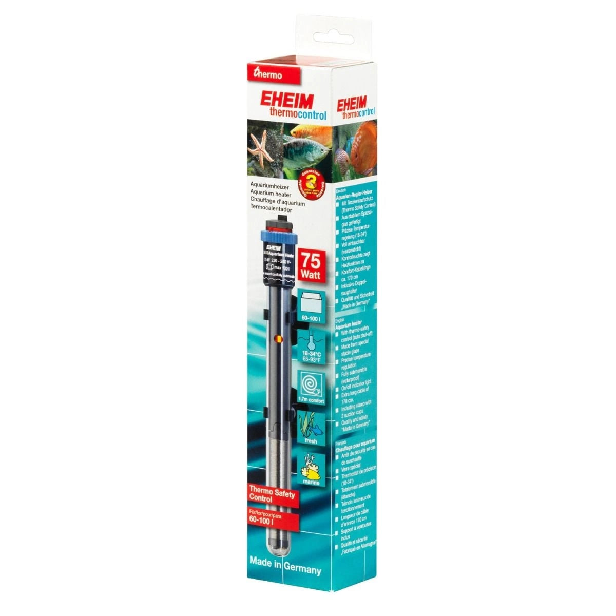 Eheim - Eheim - thermocontrol 75 heater - Reefamorous