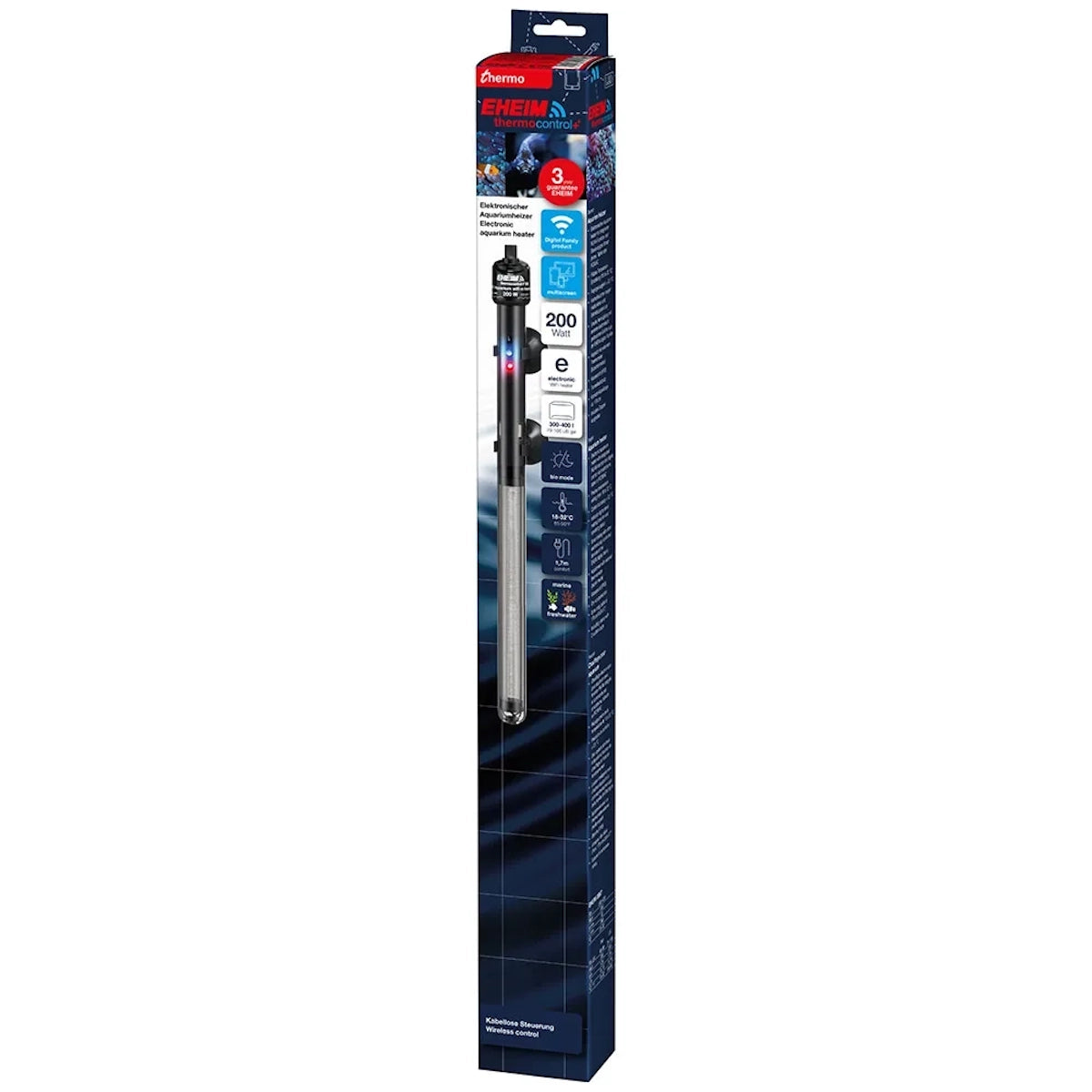 Eheim - Thermocontrol+e 200 WIFI-heater - Reefamorous