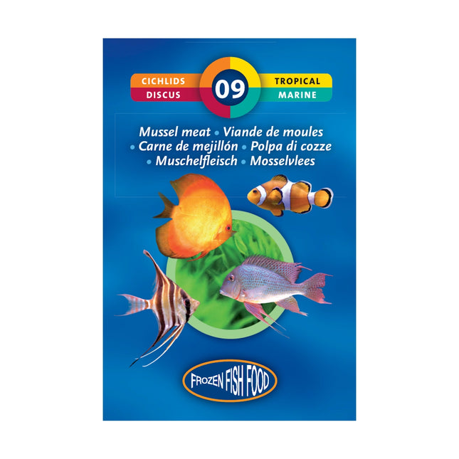 3F - 3F - Mussel Meat Frozen Fish Food 100gm - Reefamorous