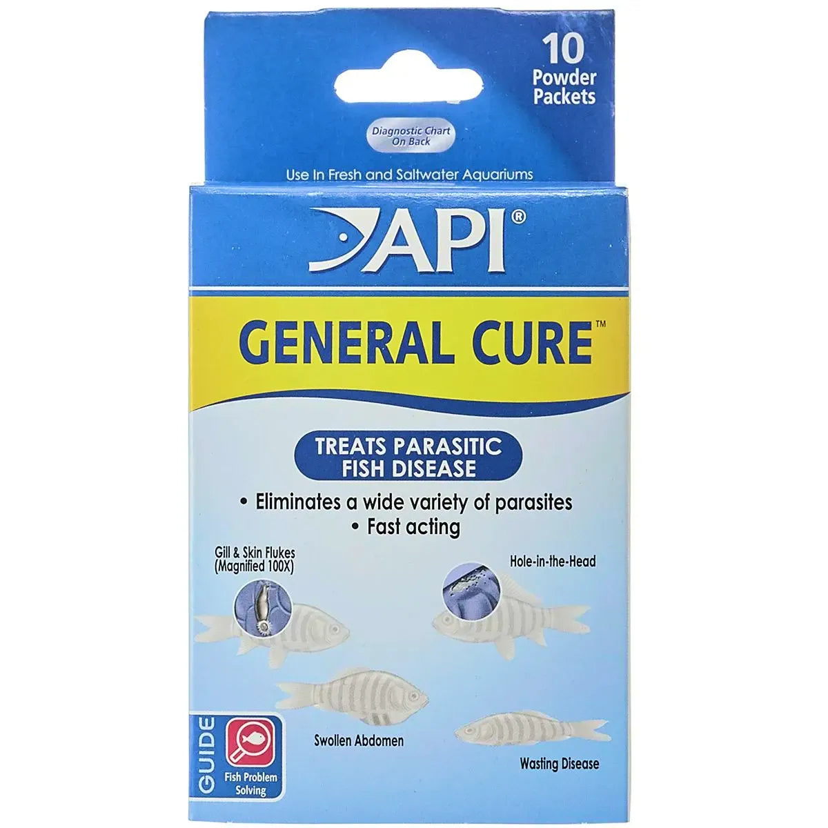 API - API General Cure Medication - 10ct Powder Packets - Reefamorous