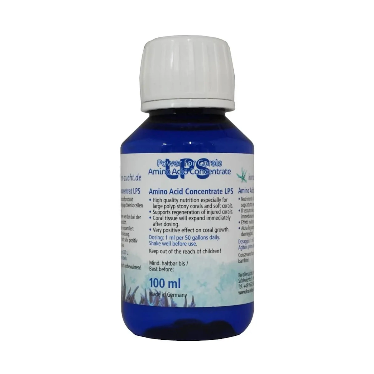 Korallen Zucht - Korallen Zucht - Amino Acid Concentrate LPS 100 mL - Reefamorous